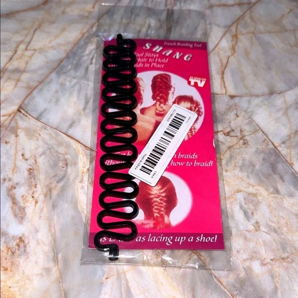 Ai Shang Jewelry French Braiding Tool Black Hair Weaver Model 8068 As Seen On TV